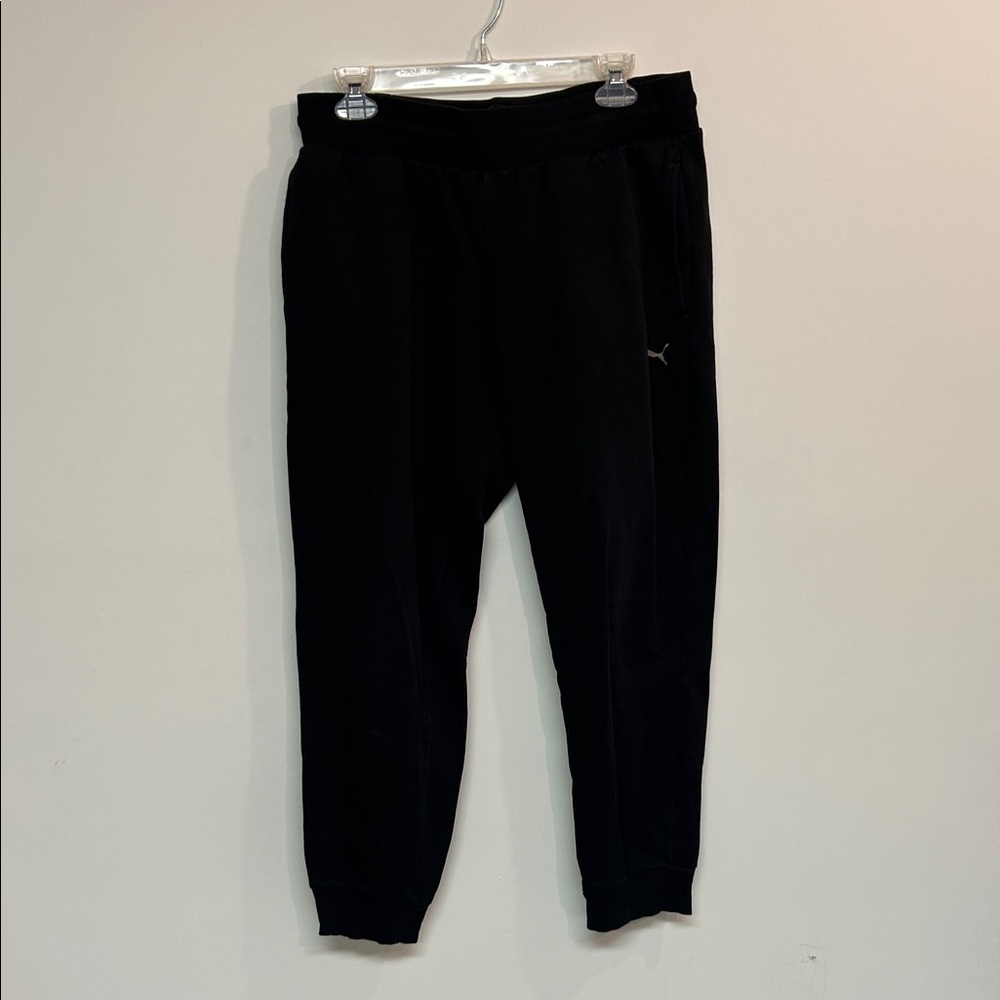 Puma Black Track Pants - Picture 1 of 8